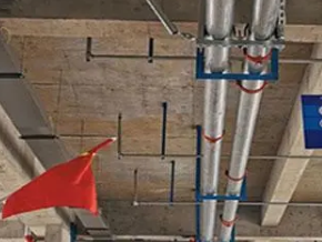 雄县管廊支架的安装方法